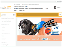 Tablet Screenshot of lasvegas-k9.com